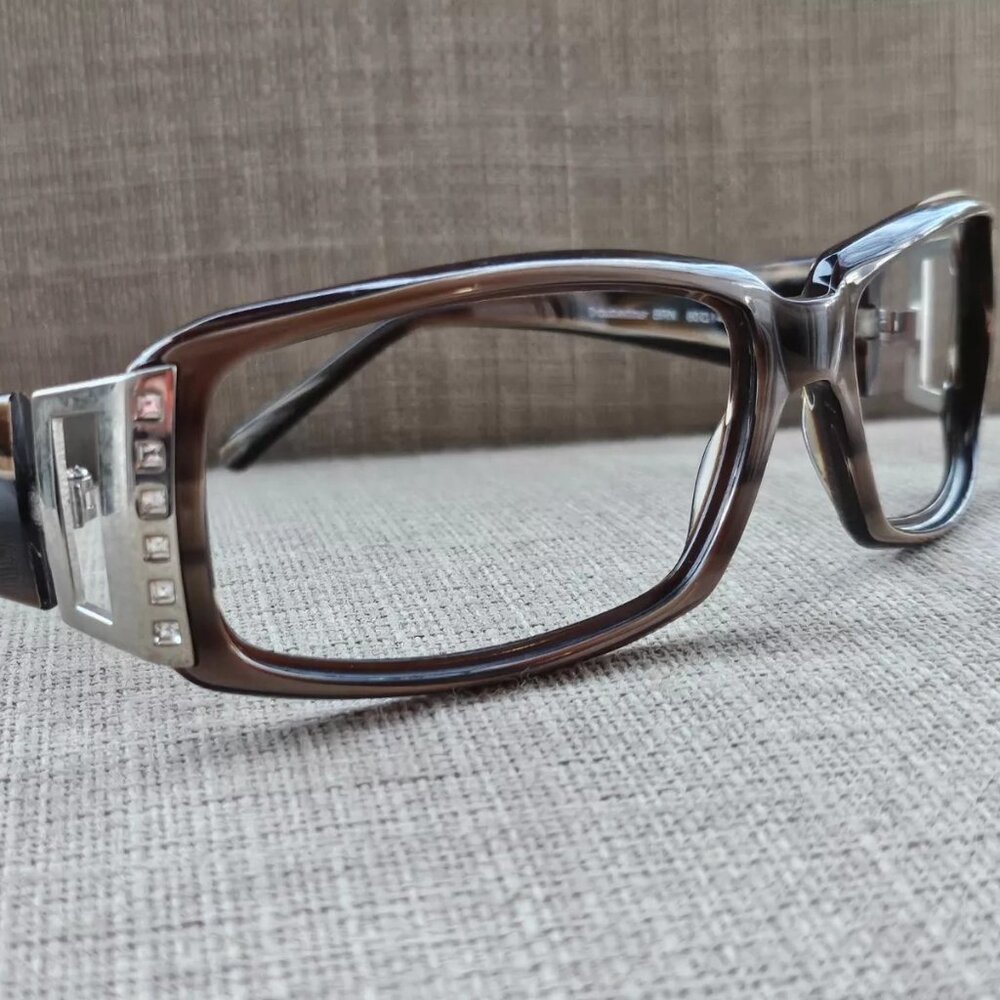 Jonathan Cate USA Women Eyeglasses Frame TROUBADOUR Brown Glasses Frame only